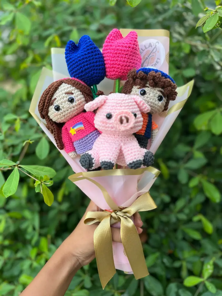 Bouquet Amigurumi Maxi
